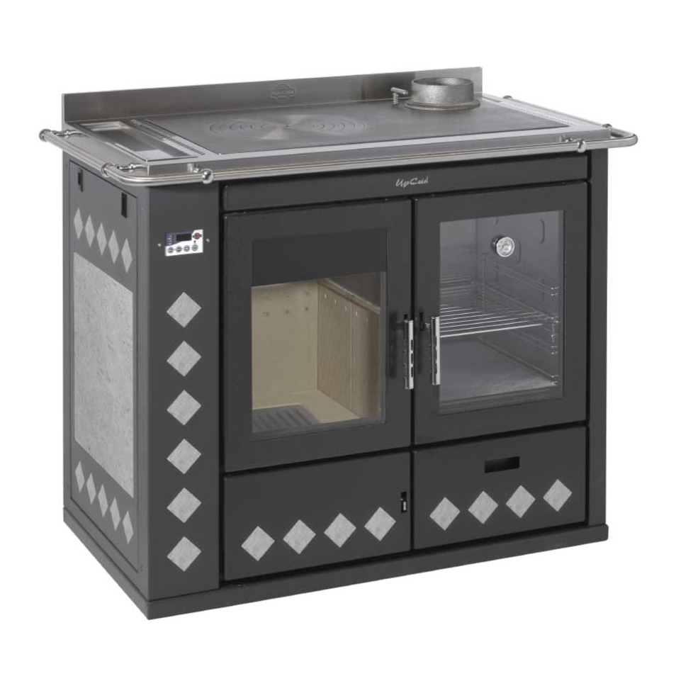 Ugo Cadel : cuisinière encastrable Grace 100 (noir)