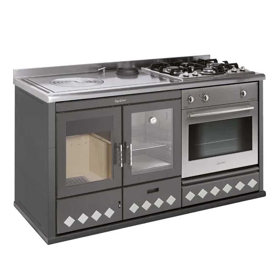 Ugo Cadel : cuisinière encastrable Grace 150 (noir)