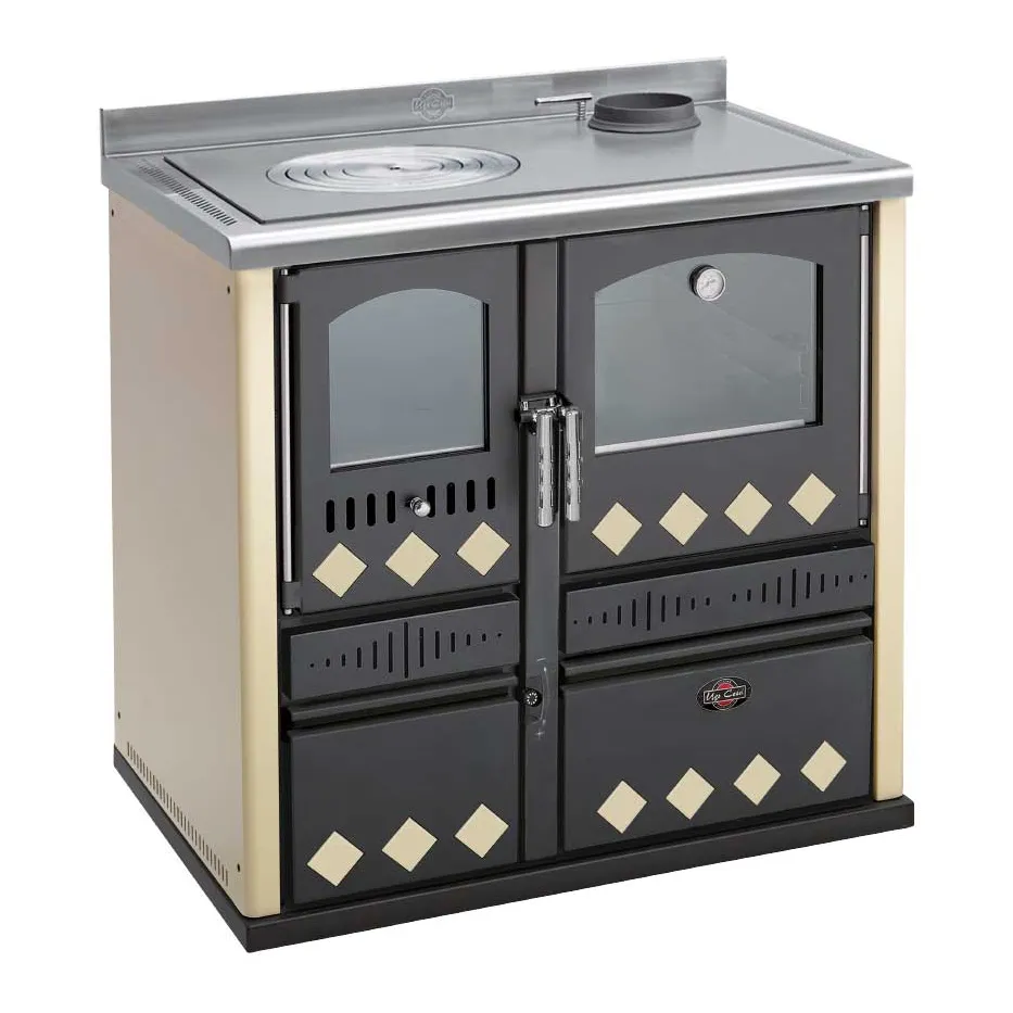 Ugo Cadel : cuisinière encastrable Krystal 90 (beige)