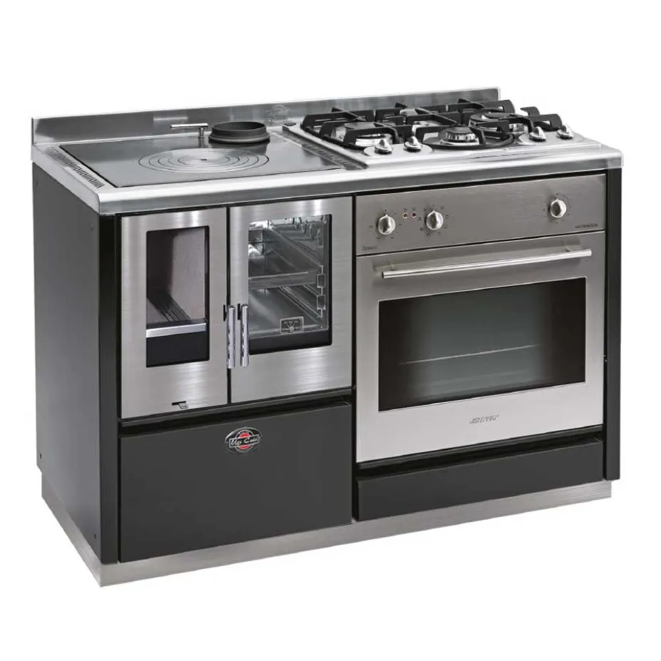 Ugo Cadel : cuisinière encastrable Prima 120 Plus (noir)