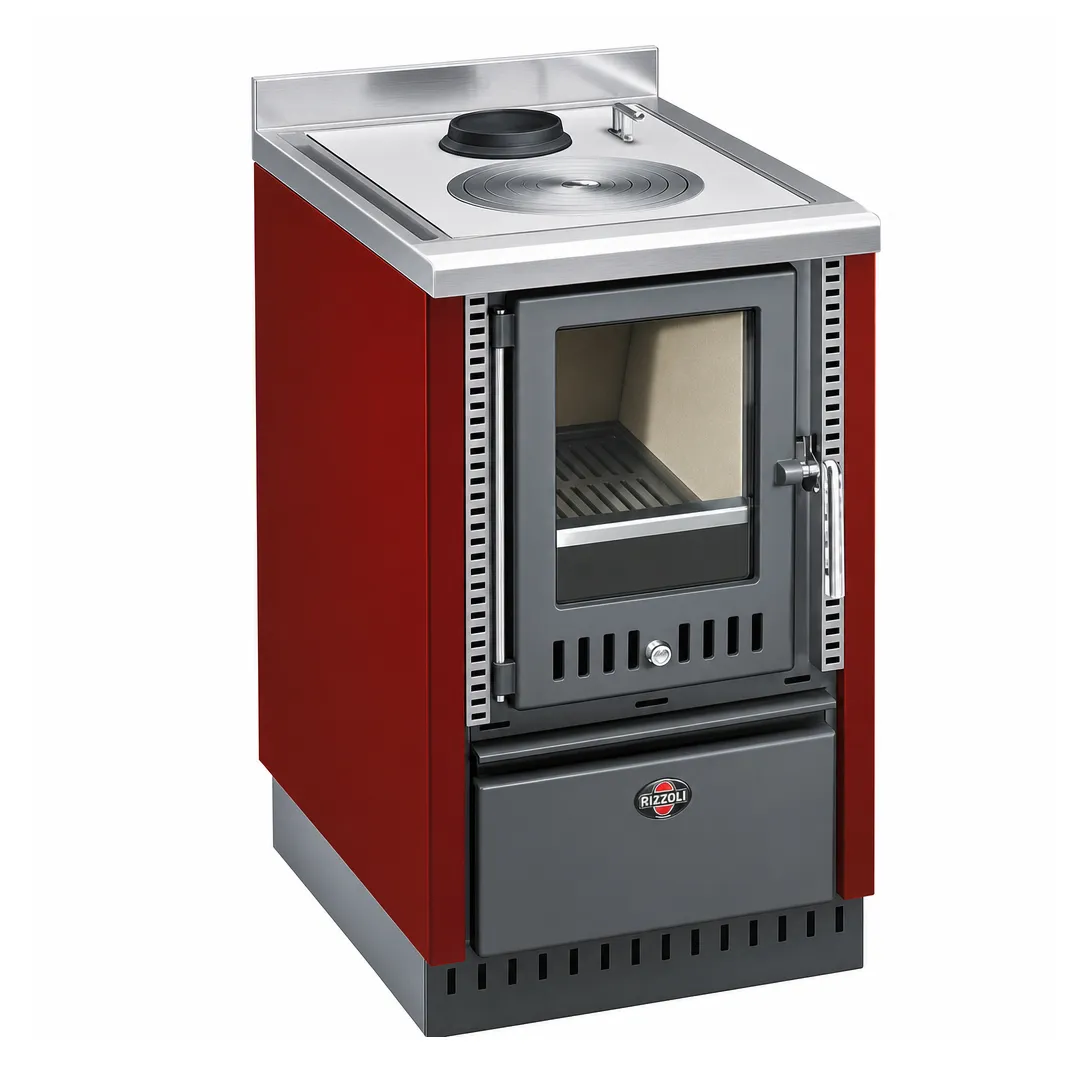 Ugo Cadel : cuisinière intégrée Vichi 45 (rouge)