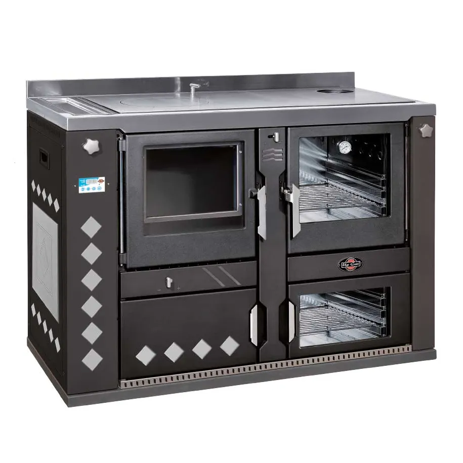 Ugo Cadel : cuisinière encastrable Victoria 120 (noir)