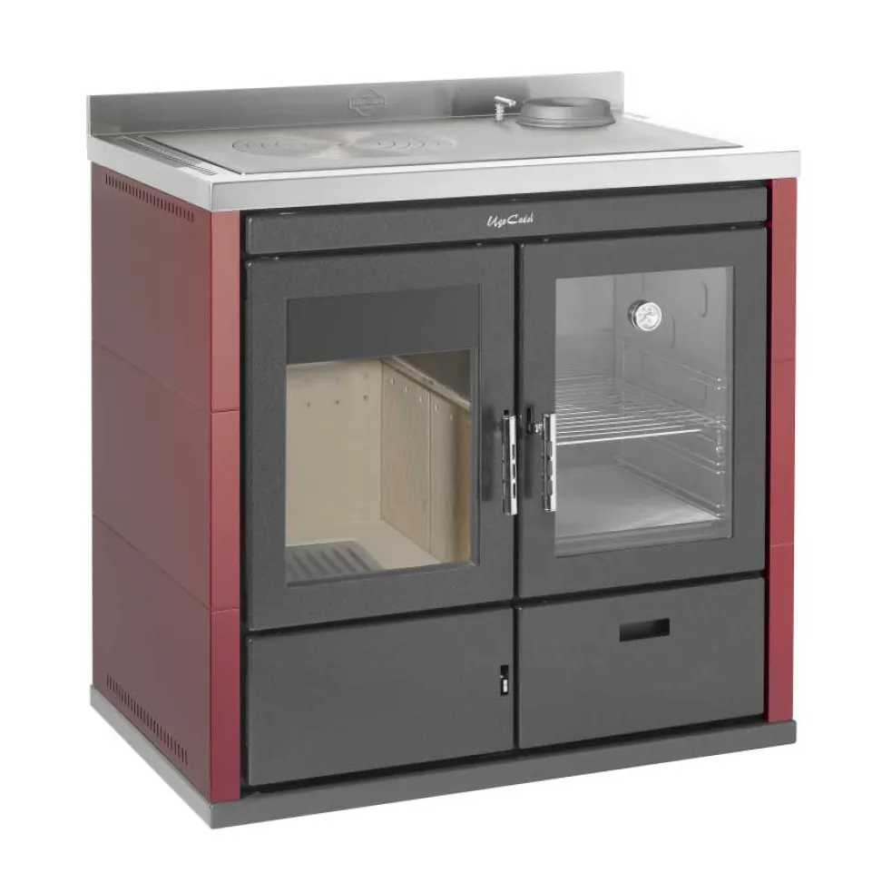 Ugo Cadel : cuisinière Ylenia rouge